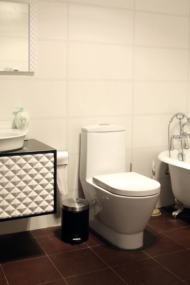 坐便器安裝細節