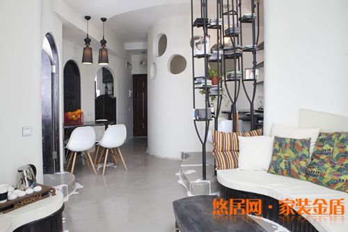 小戶型設計的軟隔斷