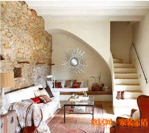 樓梯間的個性設計座椅