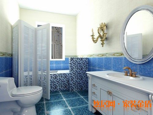 巧設計衛生間的洗漱臺和收納柜減少擁擠感