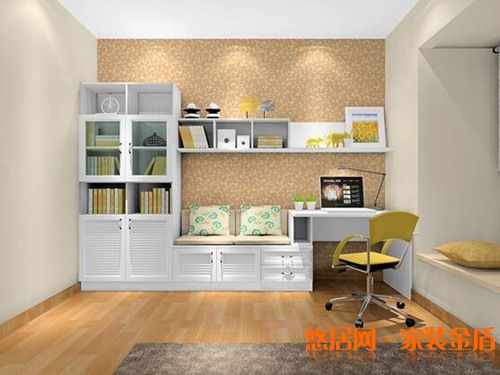 田園風格書房裝修