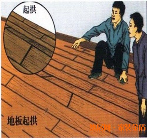 導致木地板起拱的原因有哪些？