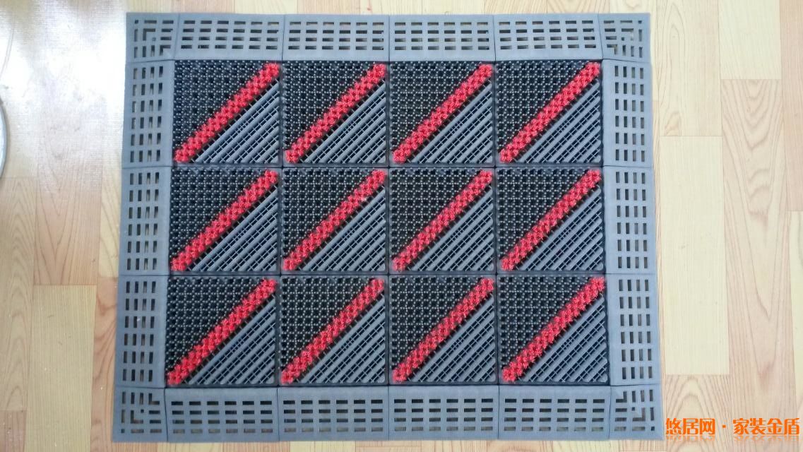 三合一除塵地墊效果圖