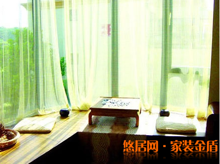 轉角飄窗裝修效果圖