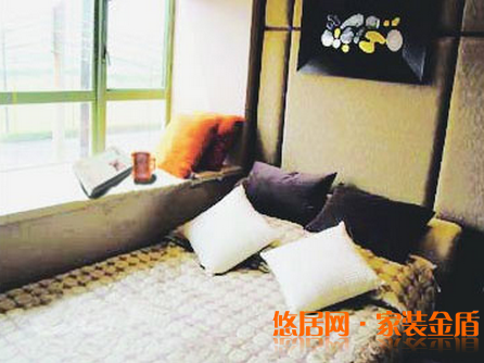 轉角飄窗裝修效果圖