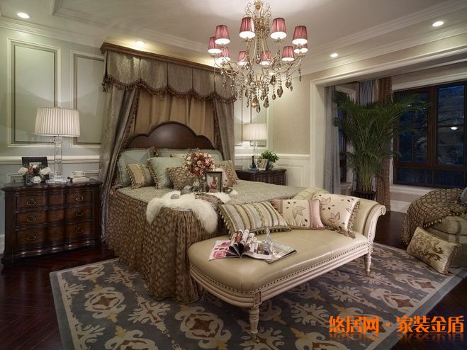 美式臥室裝修效果圖