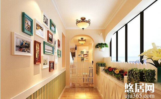 陽臺燈市效果圖